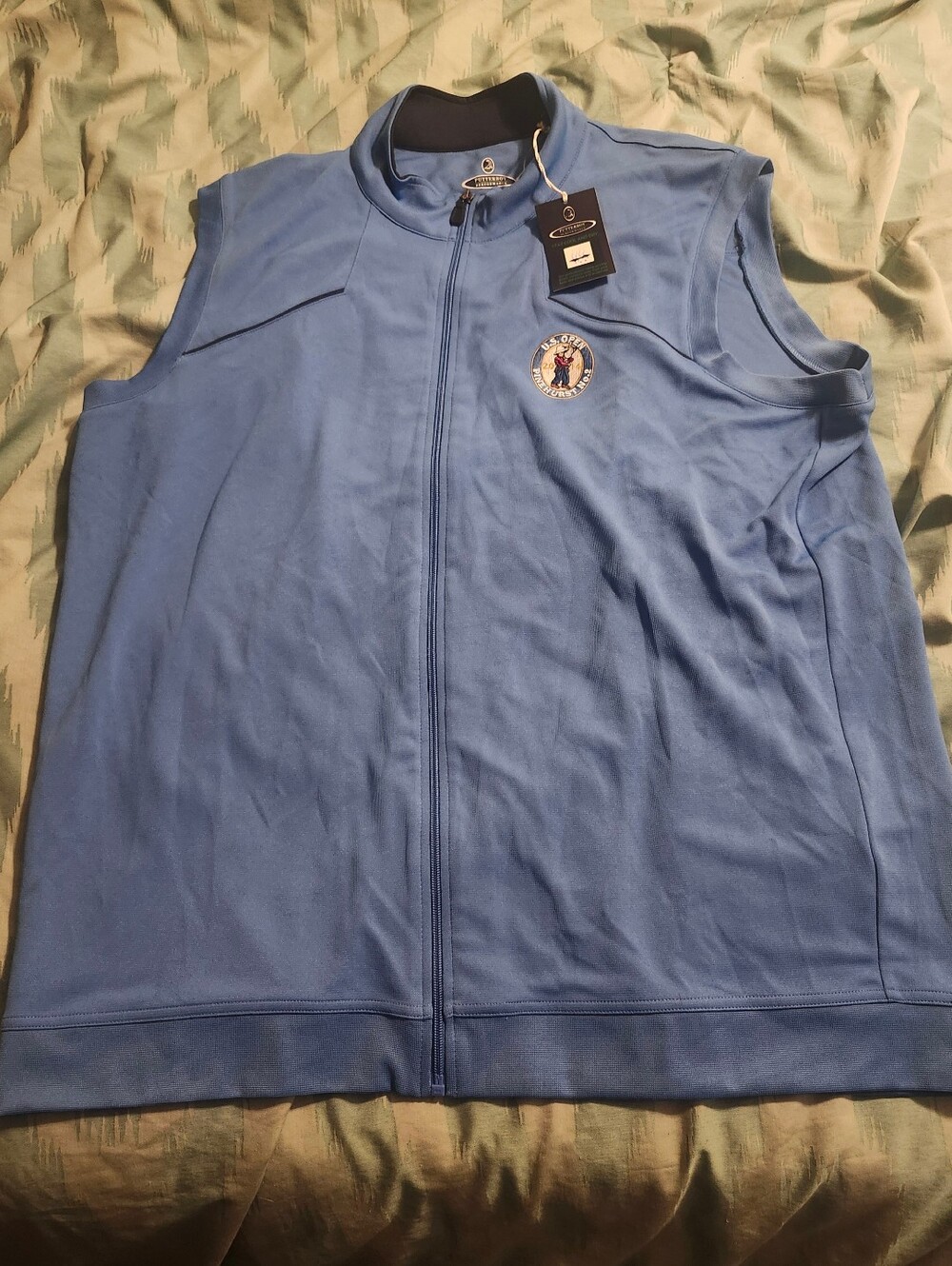 NWT 2014 US Open Pinehurst Putterboy Windbreaker Golf Vest Men's Size XL